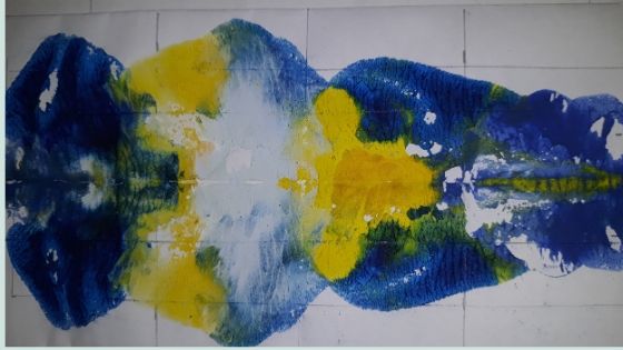 przygotowanie projektu do tkaniny unikatowej, gobelinu