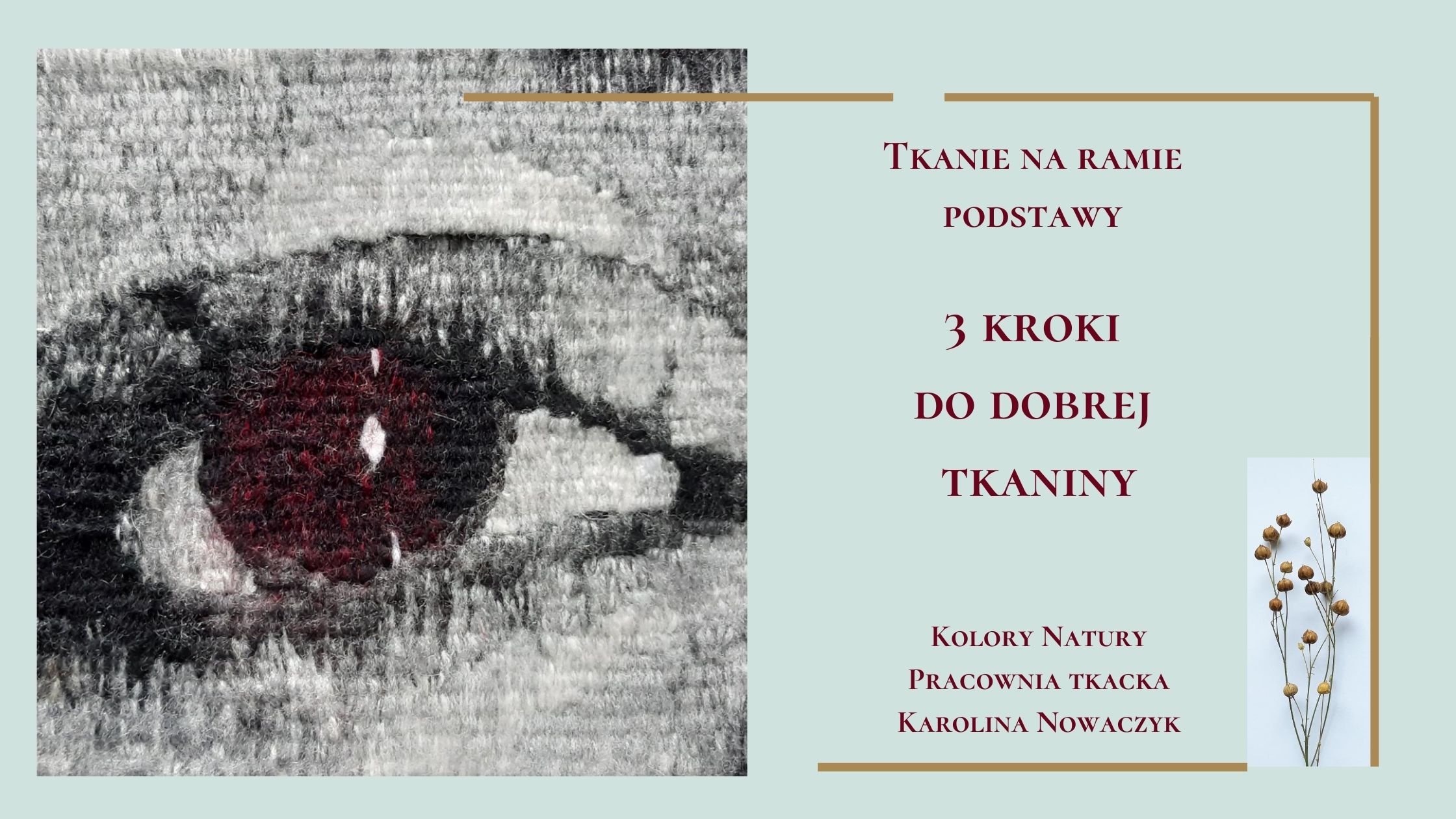 tkanie na ramie, rama tkacka, gobelin, tkanie, tkactwo
