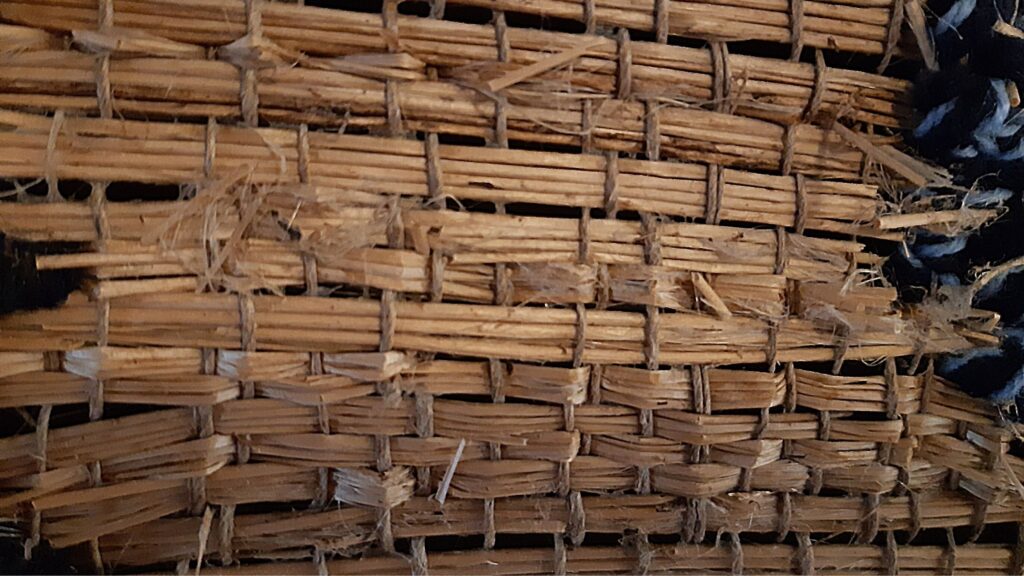 len, tkanina unikatowa, tkanie