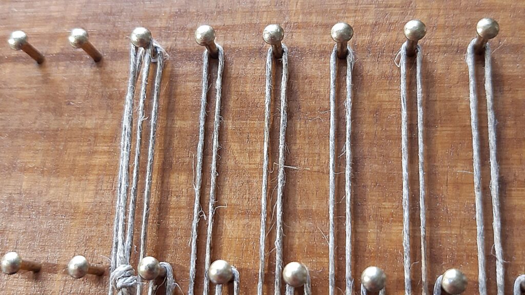 osnowa, tkanie na ramie, tkactwo