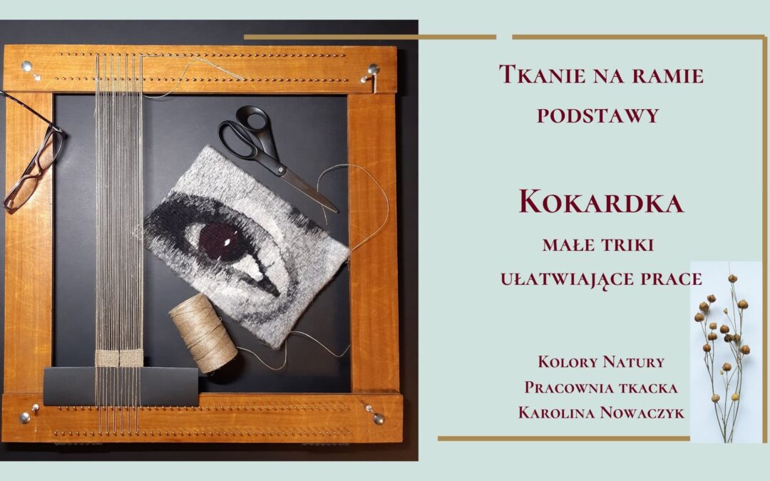 Tkanie na ramie. Małe triki. Cz.2. Kokardka.