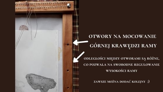 rama tkacka, pracownia tkacka , wyzwanie budujemy ramę tkacką