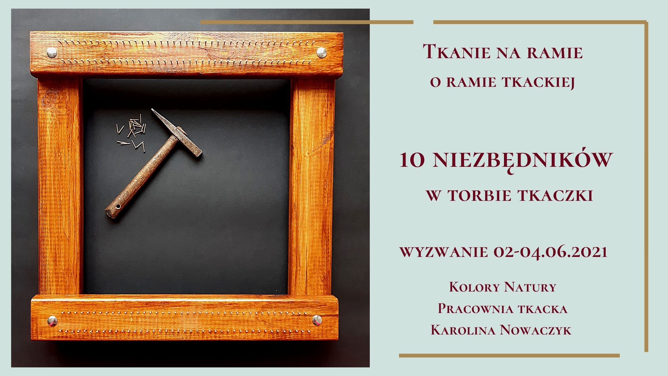 rama tkacka, pracownia tkacka , wyzwanie budujemy ramę tkacką