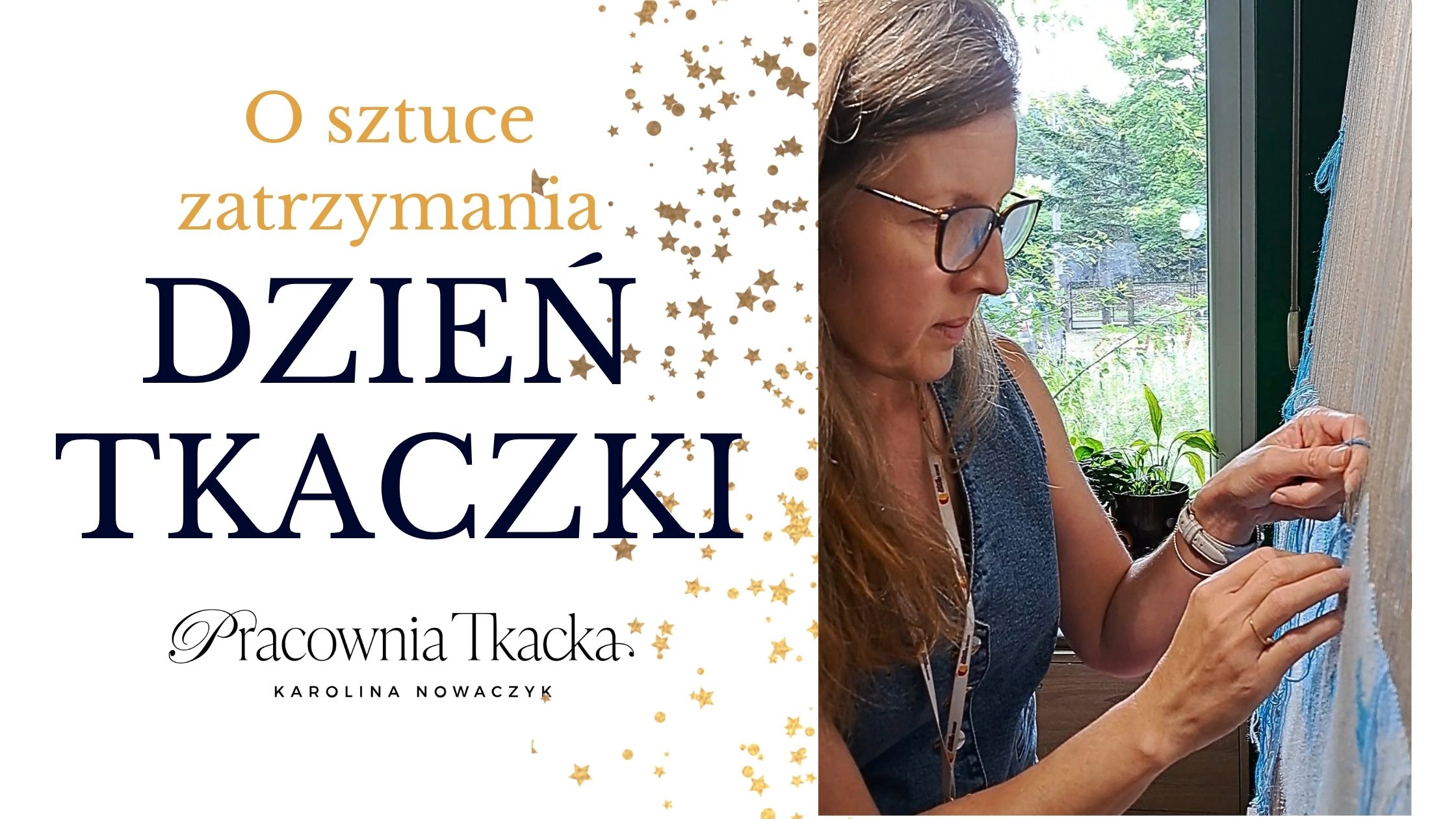 tkanie na ramie. pracownia tkacka karolina nowaczyk